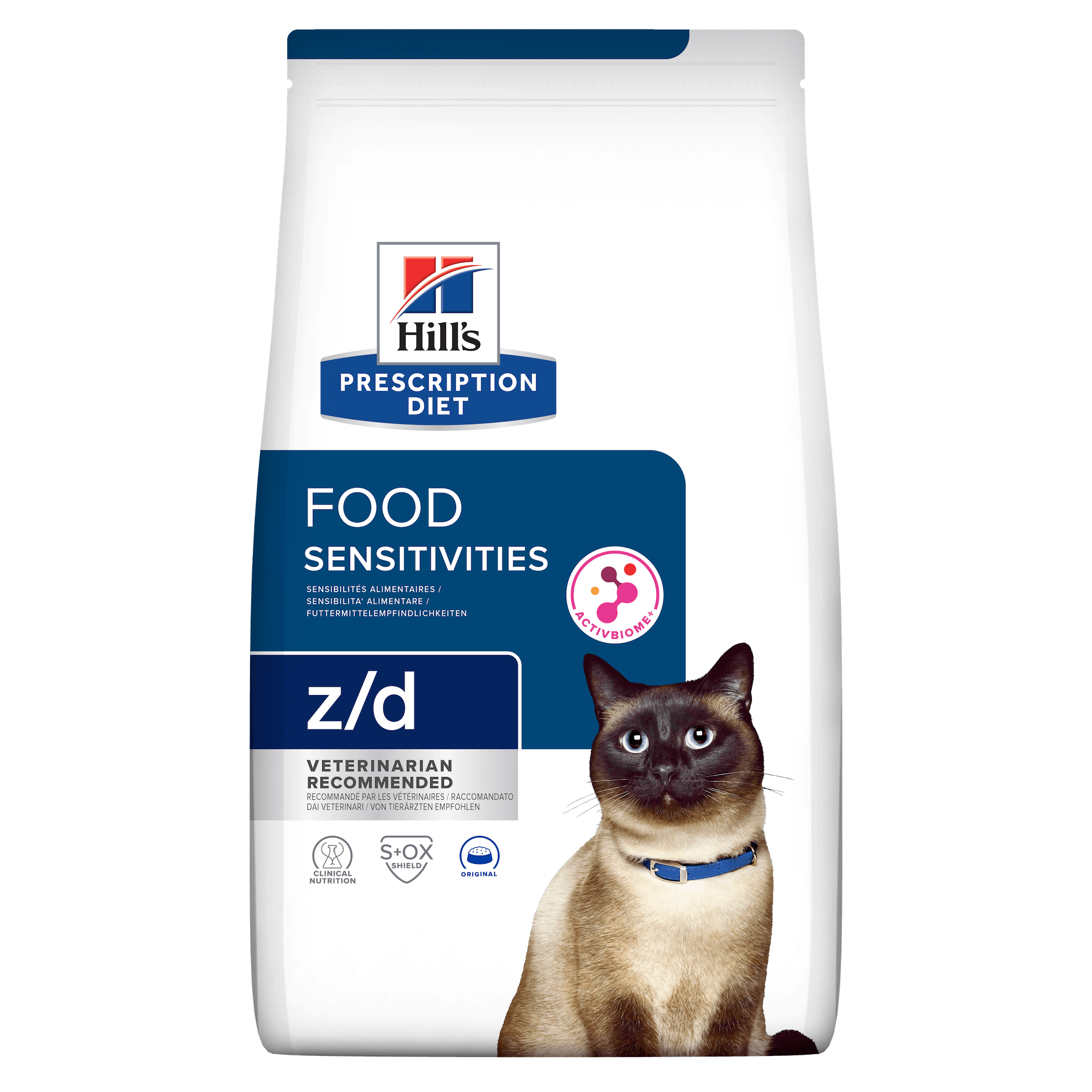 Hill's Prescription Diet z/d Trockenfutter für Katzen bei Futtermittelempfindlichkeiten